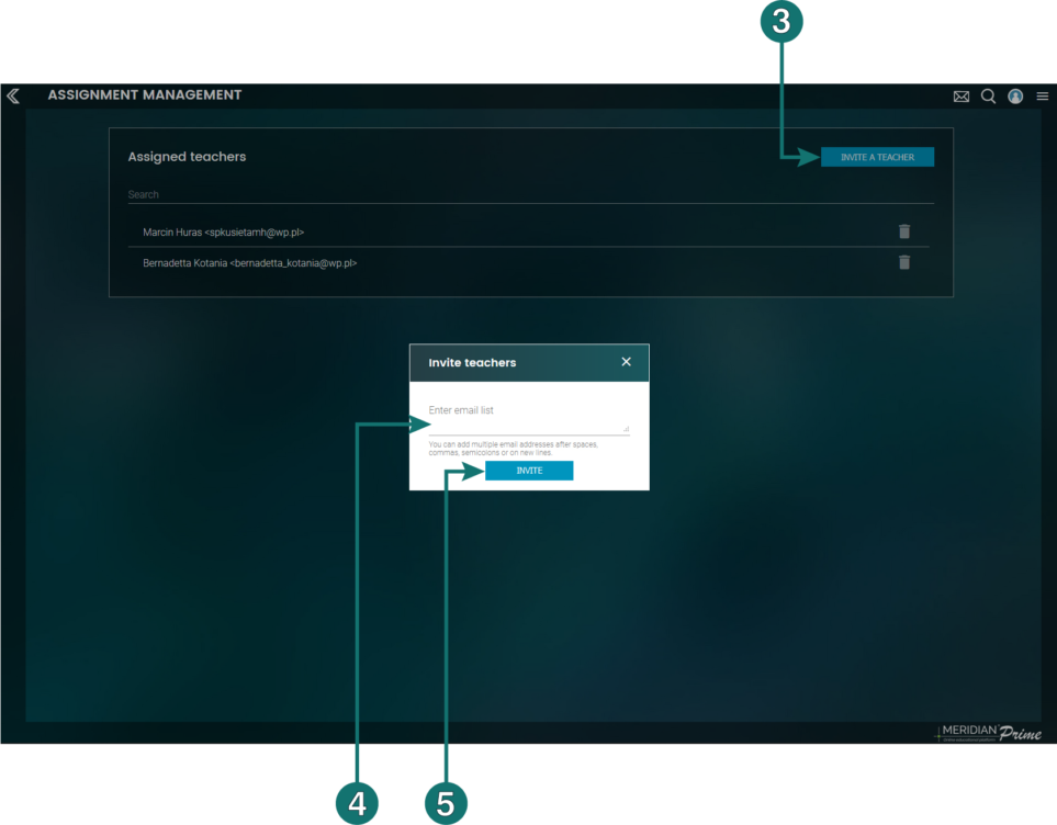 User management: the school’s view 