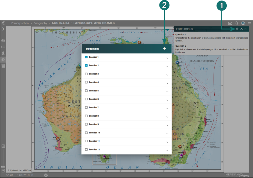 Adding your own questions to the Instructions module