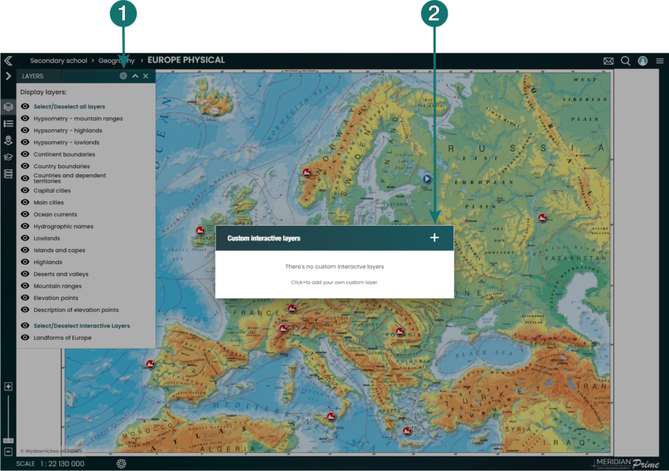 Adding your own interactive points