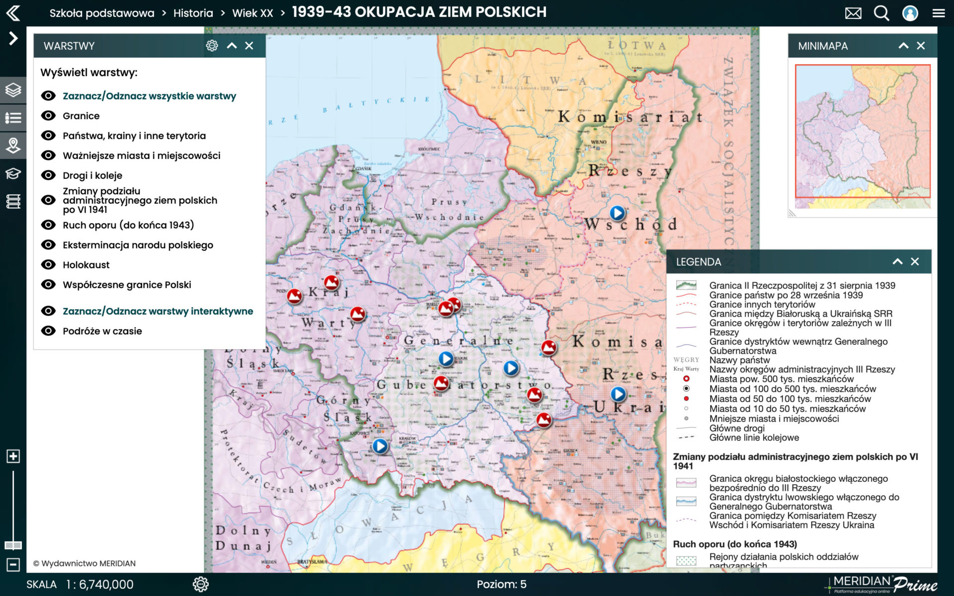 1939-1943 Okupacja ziem polskich