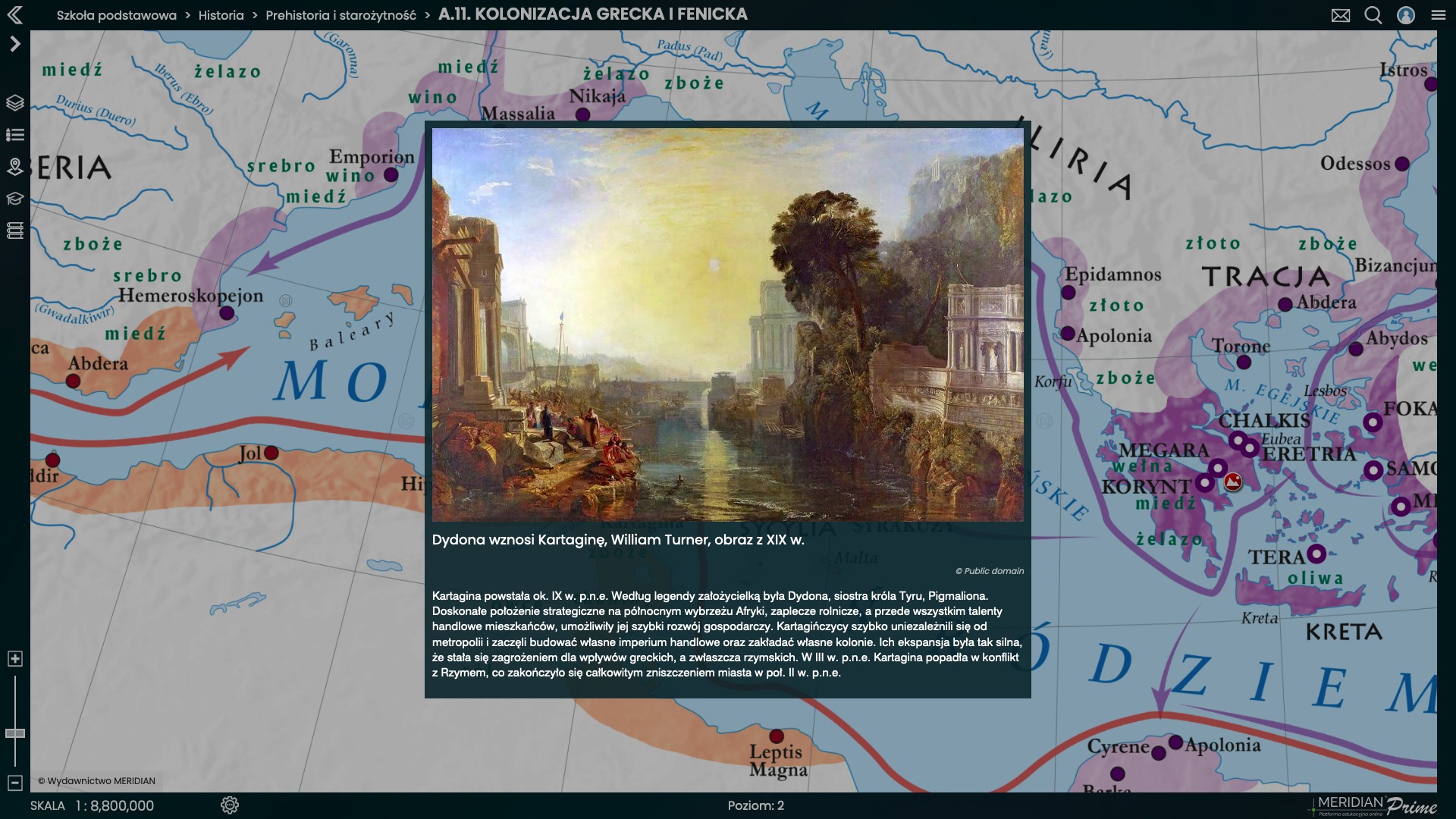 Kolonizacja grecka i fenicka interactive