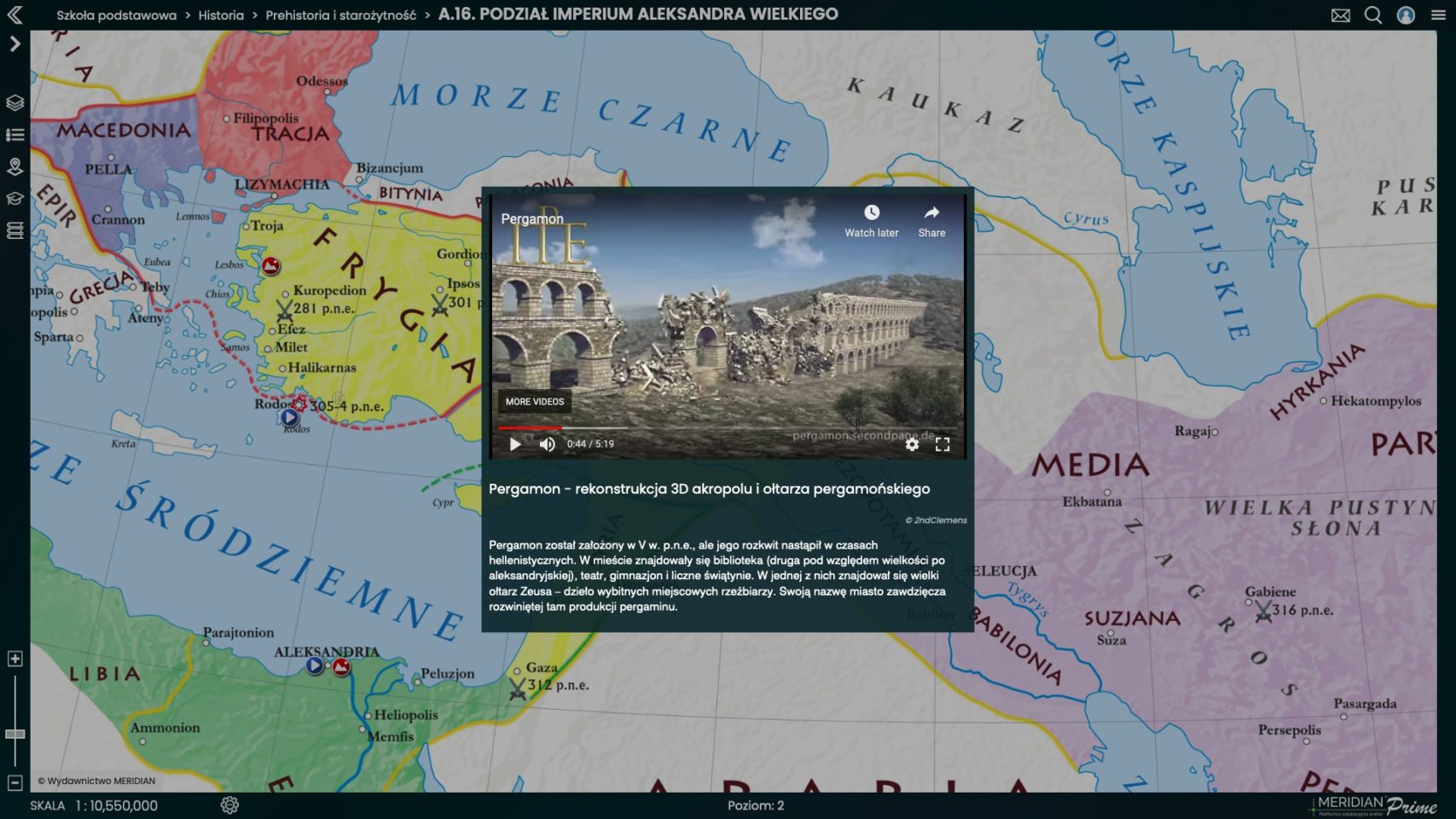 Imperium Aleksandra Wielkiego Klasa 5 Komplet map do historii: Starożytna Grecja